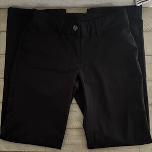 Lolë casual straight leg black pants Women's size 6